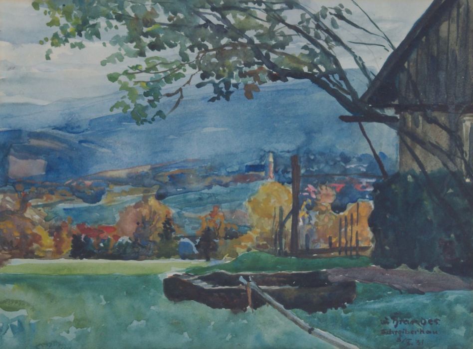Verkauf Kunstwerk von Brandes, Willy (18761956) Landschaft